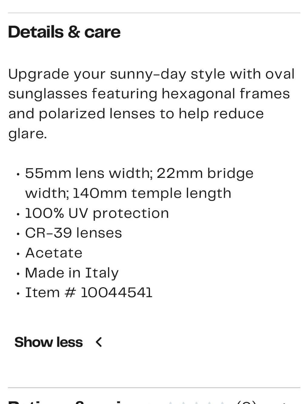 NWT AQS sunglasses - Picture 5 of 5